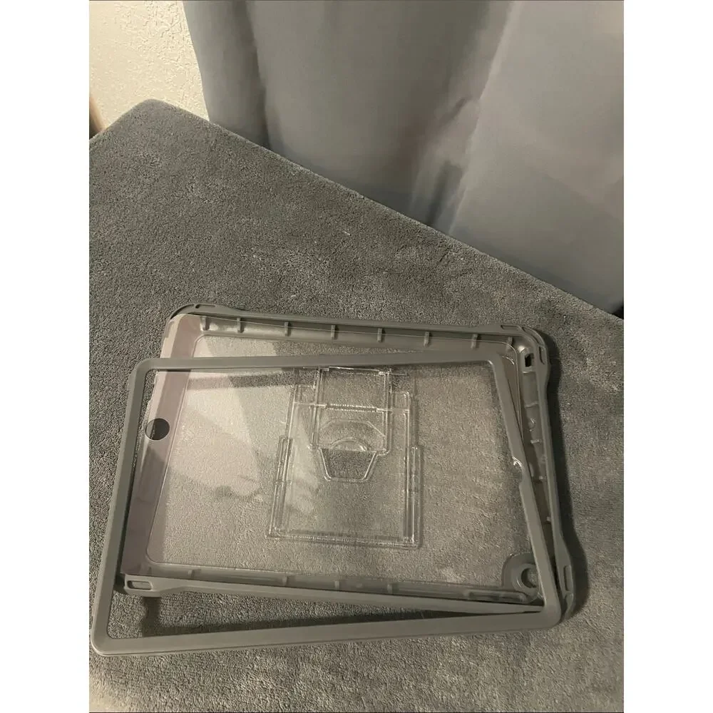 Logitech Clear Back Tablet Case with Gray Bumper NWOT